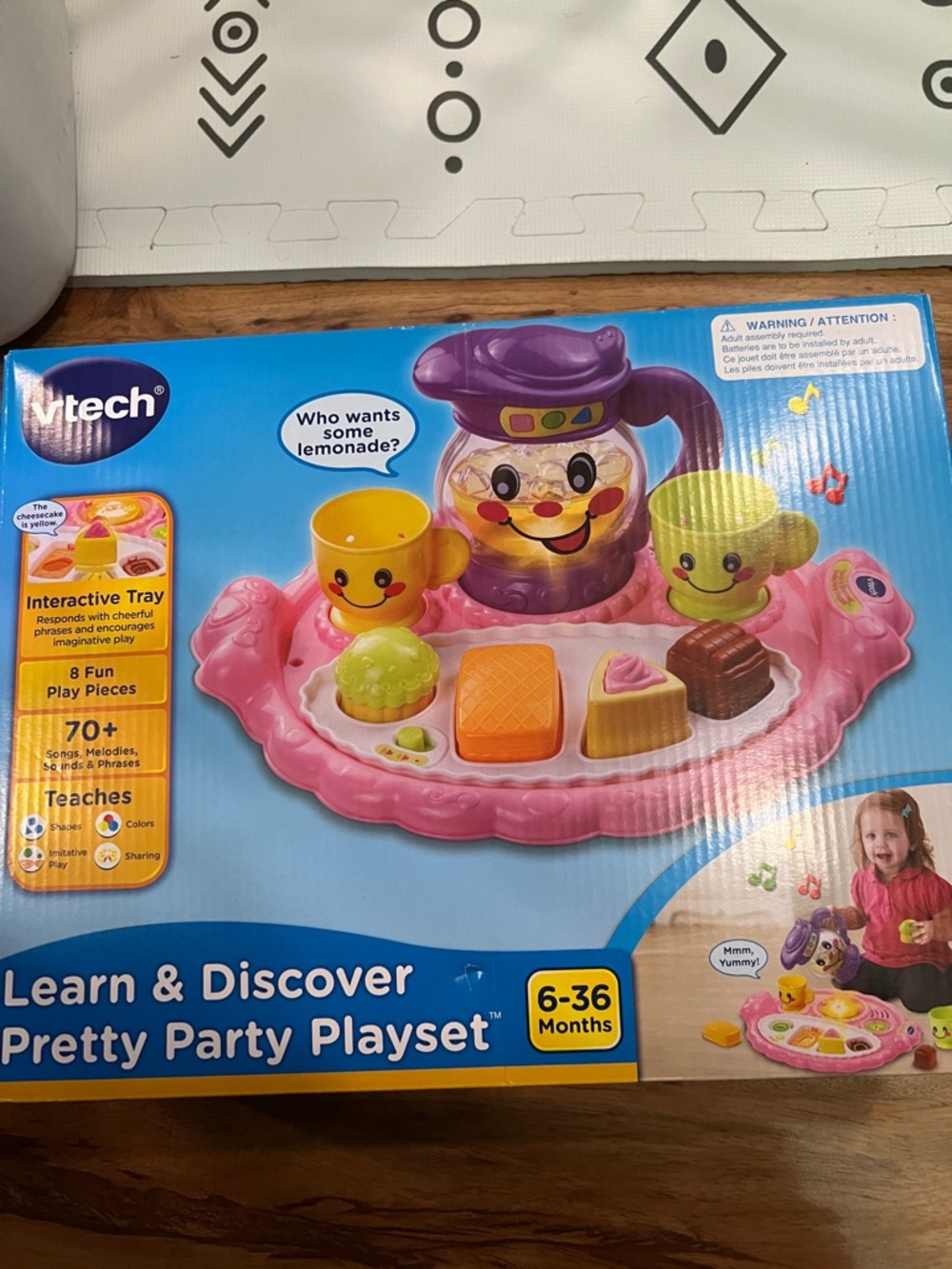 NWT Learn & Discover Pretty Party Playset - Pink